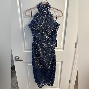 NWT Navy Lulus Dress